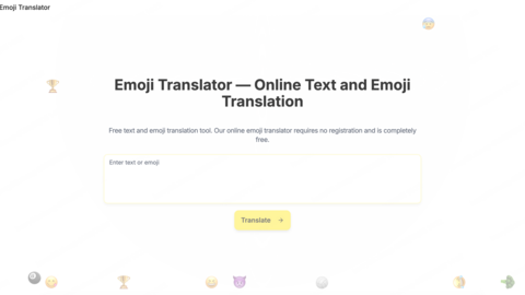 EmojiTranslator