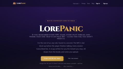LorePanic