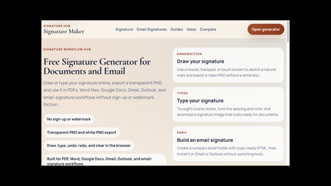 Signature Maker