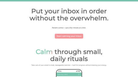 Calm Your Inbox