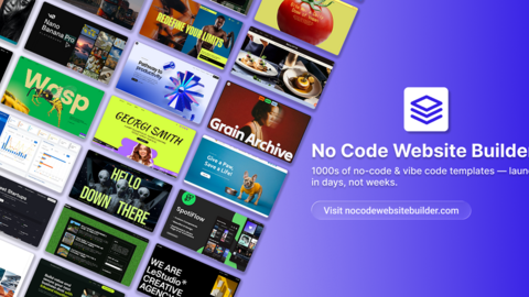 No Code Website Builder
