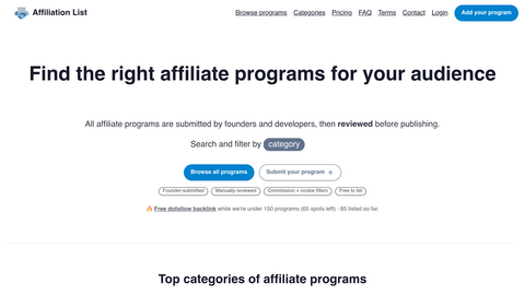 AffiliationList