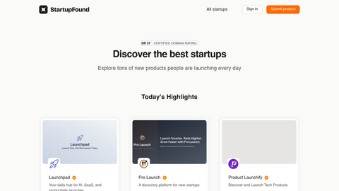 StartupFound