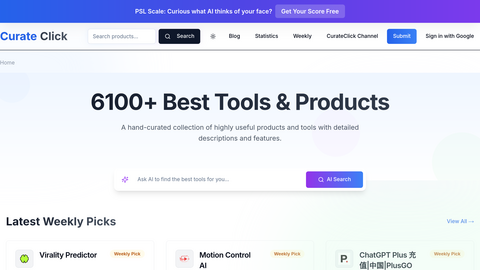 Curate Click