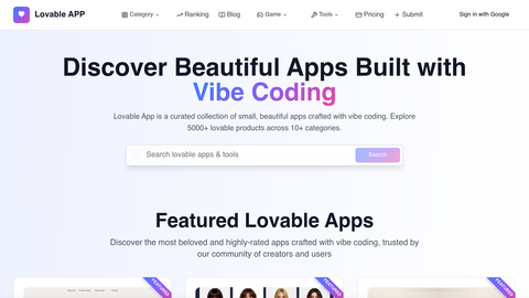 Lovable APP