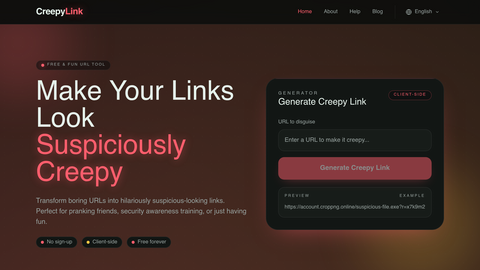 Creepy Link