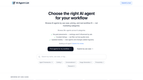 AIAgentsList
