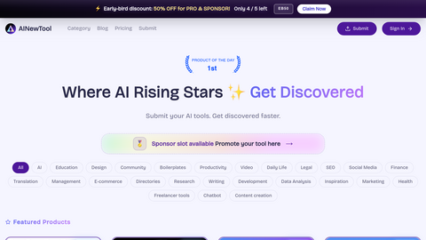 AlNewTool - Al Tool Hub