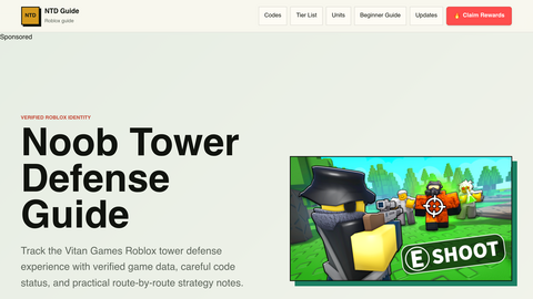 Noob Tower Defense