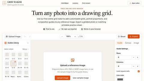 Grid Maker for Drawing