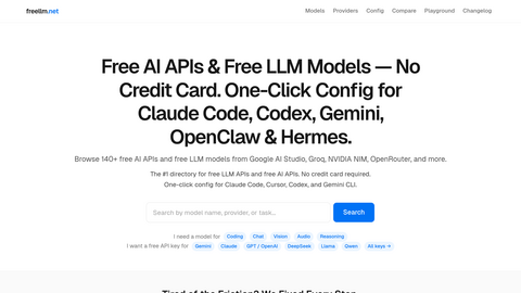 free llm api